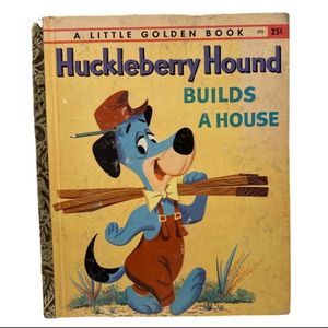 Vintage Little Golden ‘Huckleberry Hound’ Book